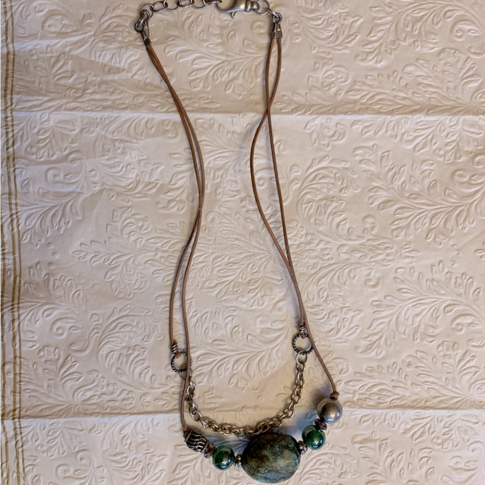 Green necklace